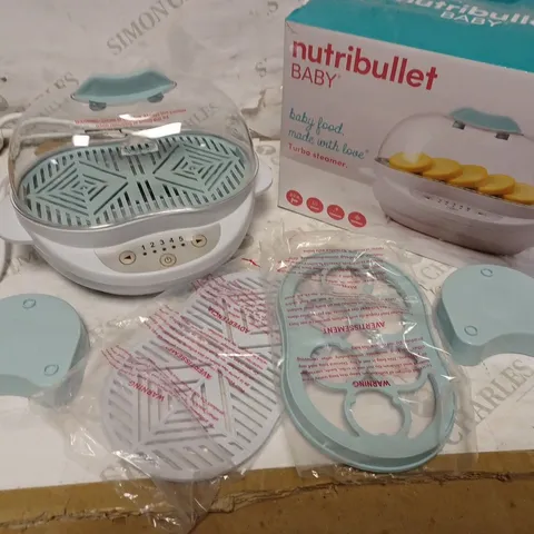 NUTRIBULLET 1585 BABY TURBO STEAMER