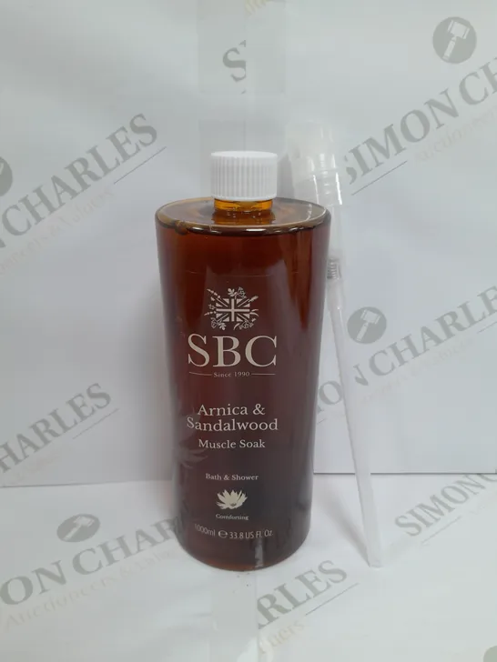 SBC ARNICA & SANDALWOOD MUSCLE SOAK 1000ML