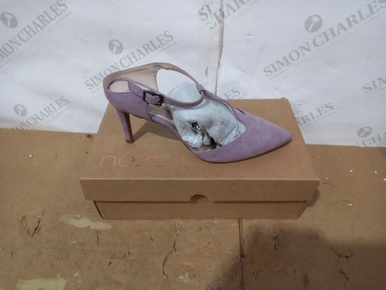 BOXED PAIR OF NEXT HIGH HEELS SIZE 5