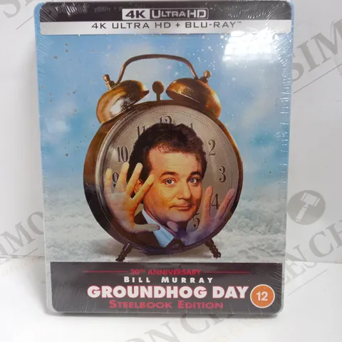 SEALED GROUNDHOG DAY STEELBOOK EDITION - BLU-RAY DISC