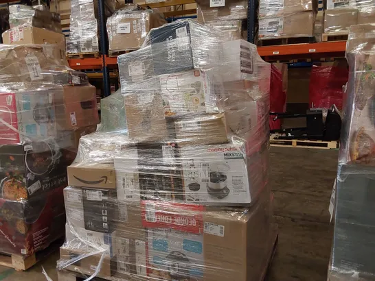 PALLET OF APPROXIMATELY 56 UNPROCESSED RAW RETURN HOUSEHOLD AND ELECTRICAL GOODS TO INCLUDE;