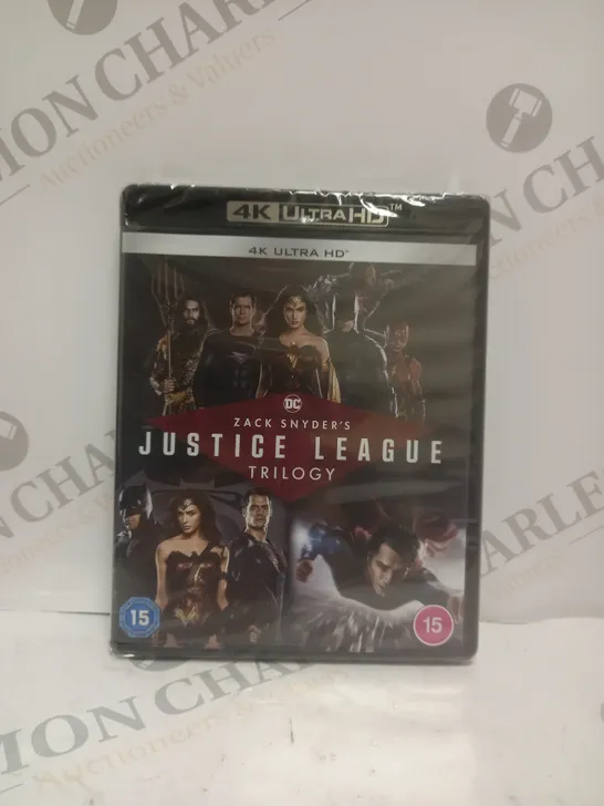 SEALED JUSTICE LEAGUE TRILOGY BLU RAY 