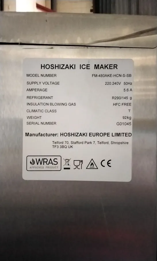 HOSHIZAKI ICE MACHINE 