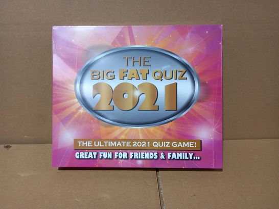 LOT OF APPROXIMATELY 5 ASSORTED BIG FAT QUIZ 2021 QUIZ GAMES