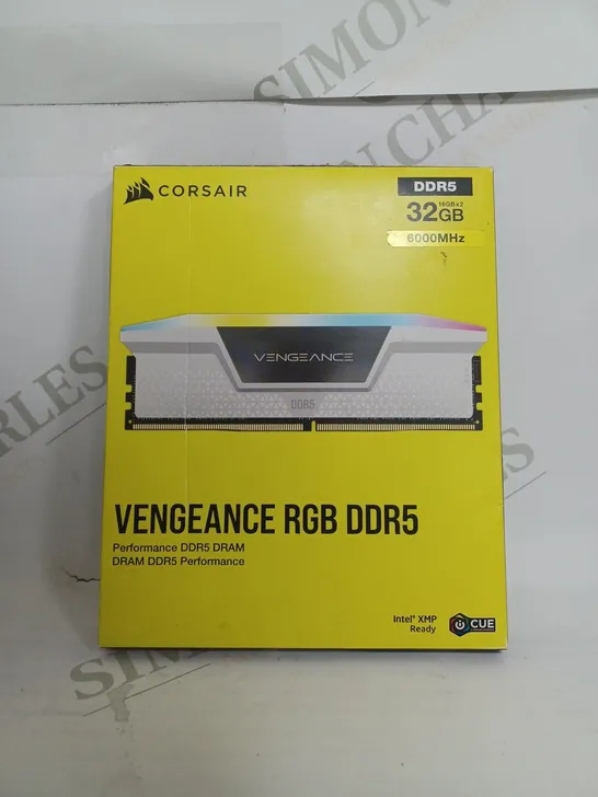 BOXED CORSIAR VENGEANCE RGB DDR5 32GB 6000MHZ 