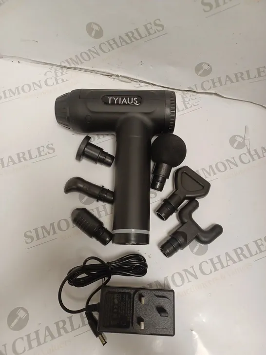 BOXED TYIAUS MASSAGE GUN. 