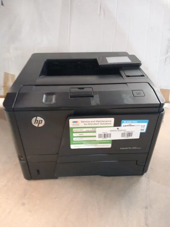 HP LASERJET PRO 400 M401DN A4 MONO DUPLEX LASER PRINTER - ETHERNET & USB - CF278A