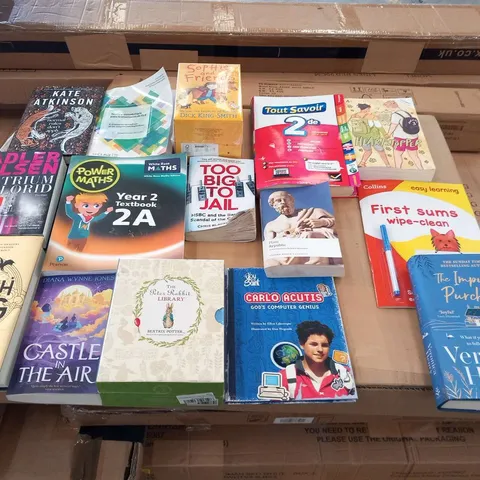 PALLET OF APPROXIMATELY 605 ASSORTED BRAND NEW BOOKS TO INCLUDE;