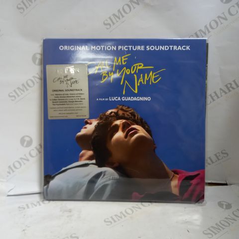 CALL ME BY YOUR NAME SOUNDTRACK 2LP VINYL WITH MINI POSTER & EXCLUSIVE PICTURES