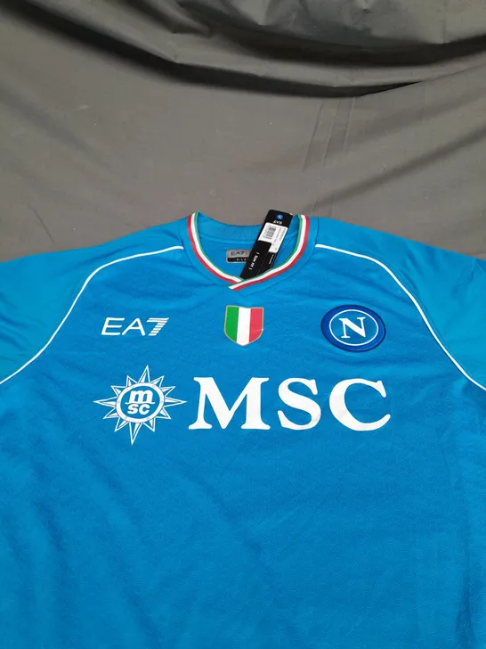 SIGNED NAPOLI FC HOME SHIRT SIZE XL