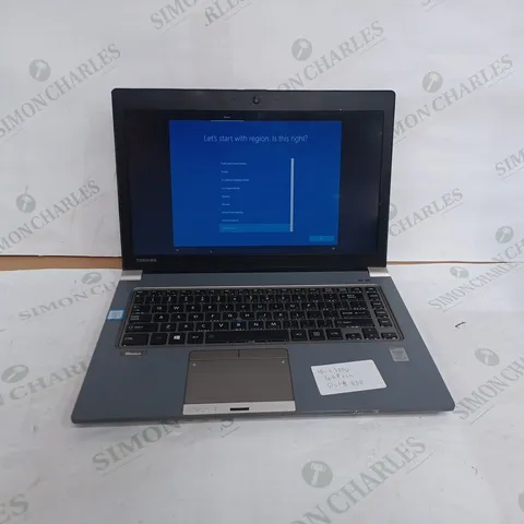 TOSHIBA TECRA LAPTOP INTEL CORE I5-5300U, 4GB RAM, 512GB HDD