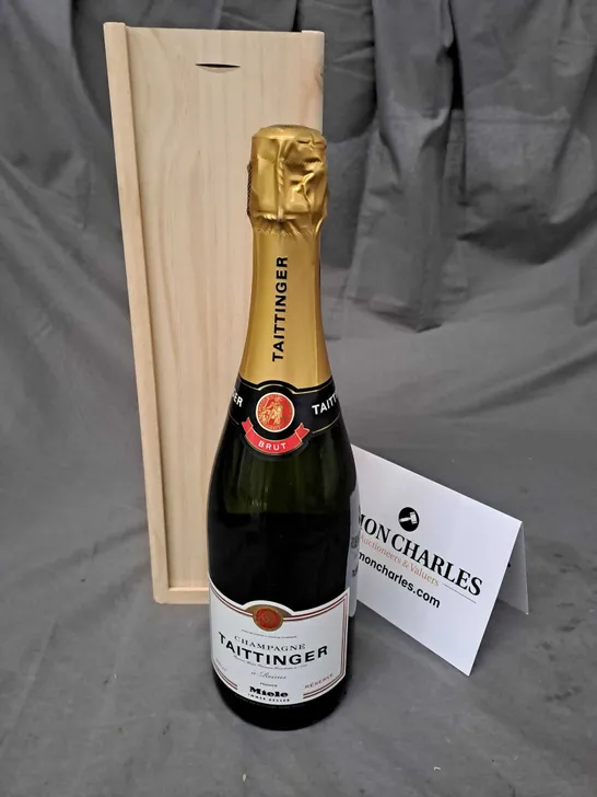 BOXED BRUT TATTINGER CHAMPAGNE 750ML - COLLECTION ONLY 