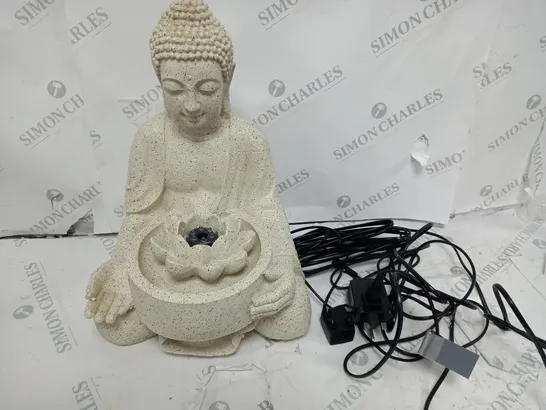 BOXED OUTDOOR BUDDHA THEMED GARDEN ORNAMENT