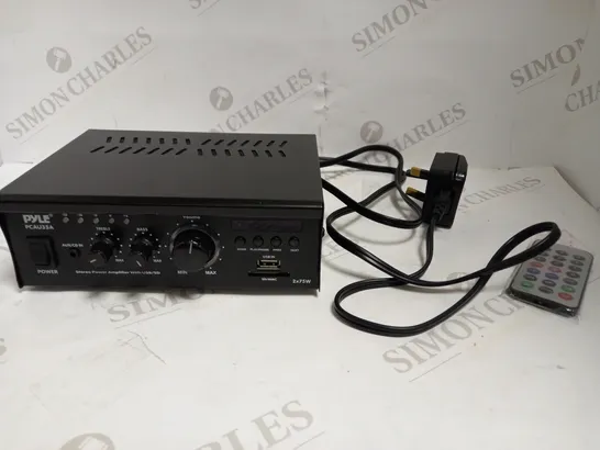 PYLE USA PCAU35A MINI 2 X 75W STEREO POWER AMPLIFIER RRP £103.99