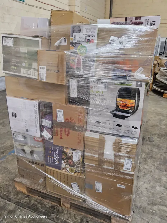 PALLET OF APPROXIMATELY 36 UNPROCESSED RAW RETURN HOUSEHOLD AND ELECTRICAL GOODS TO INCLUDE;