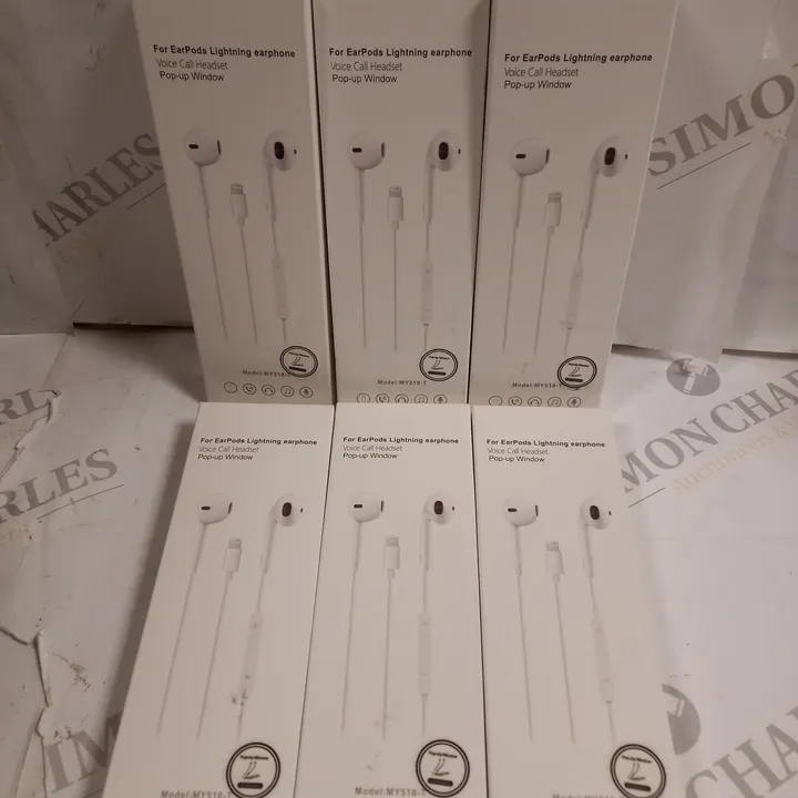 MY518T LIGHTENING CONNECTOR EARPHONES 4493682Simon Charles Auctioneers
