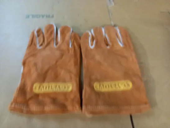 COSYSTOVE GENUINE LEATHER BARBECUE GLOVES