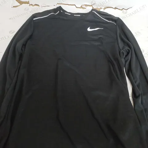 NIKE RUNNING DRI FIT LONG SLEEVE T-SHIRT - MEDIUM