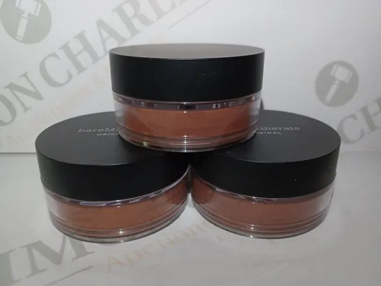 LOT OF APPROX 10 ASSORTED BAREMINERALS ORIGINAL MATTE FOUNDATION - 6 X 24 NEUTRAL DARK, 4 X 30 DEEPEST DEEP 