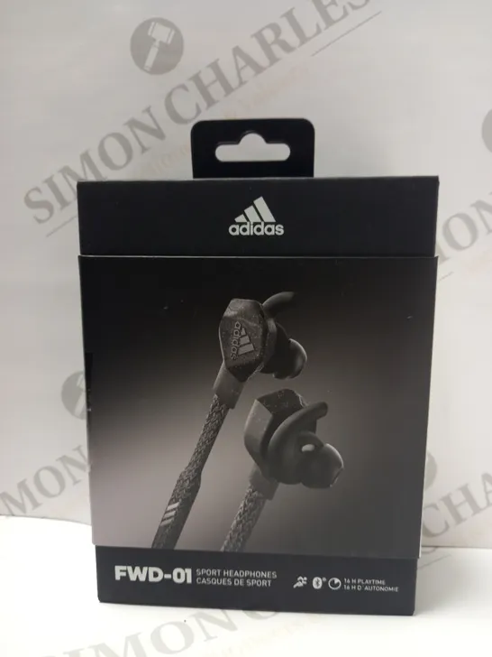 ADIDAS FWD-01 BLUETOOTH SPORT HEADPHONES IN NIGHT GREY