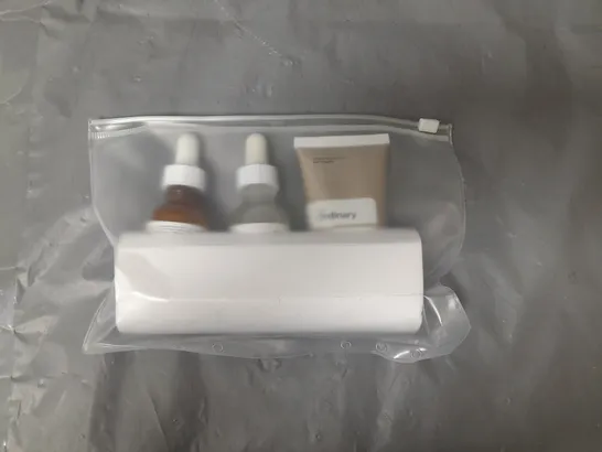 THE ORDINARY SKIN CARE GIFT SET TO INCLUDE SERUM 30ML, MOISTURISING CREAM 30ML AND EMULSION 30ML