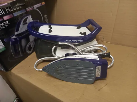 RUSSELL HOBBS STEAM GENERATOR IRON - PURPLE/WHITE