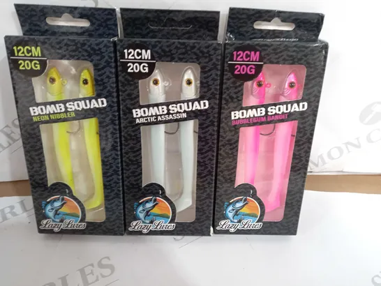 LOT OF 3 BOMB SQUAD JIGS HEADS 