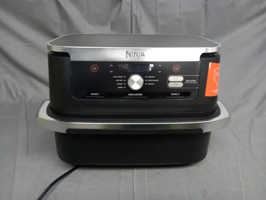 BOXED NINJA 10.4L FOODI FLEXDRAWER DUAL AIR FRYER AF500UK IN BLACK