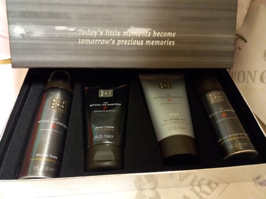 RITUALS - THE RITUAL OF THE SAMURI - BODY SPRAY, SHOWER GEL, SHAVING CREAM