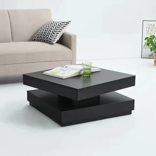 BOXED AMIRA BLOCK COFFEE TABLE WITH STORAGE (1 BOX)