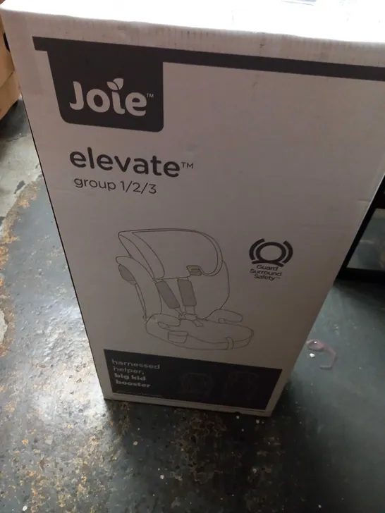 BOXED/SEALED ELEVATE CAR SEAT - CHERRY