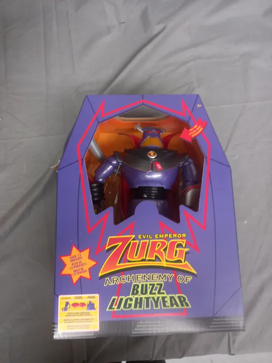 EVIL EMPEROR ZURG TALKING ACTON FIGURE