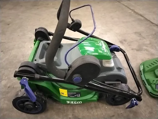 UNBOXED POWERBASE 34CM 40V CORDLESS LAWNMOWER