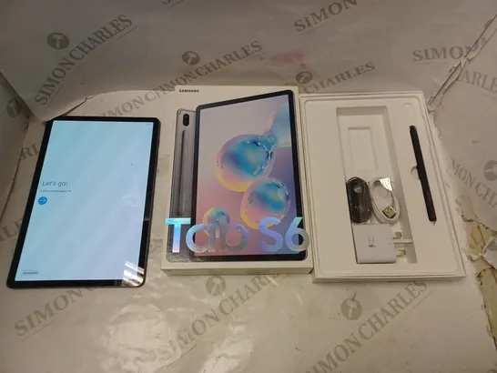 SAMSUNG GALAXY TAB S6 BOXED 