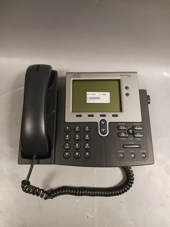 APPROXIMATELY 25 CISCO 7942 SERIES IP OFFICE TELEPHONES - COLLECTION ONLY	