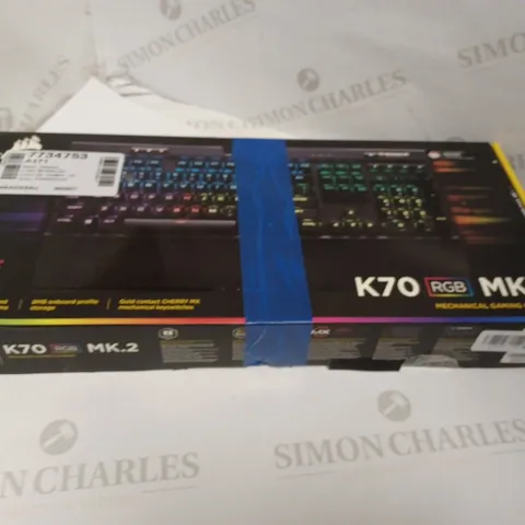 CORSAIR K70 RGB MK.2 GAMING KEYBOARD