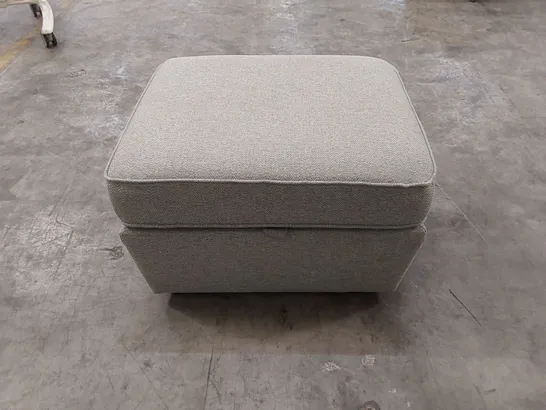 WESTBRIDGE DESIGNER FABRIC OTTOMAN STORAGE FOOTSTOOL 