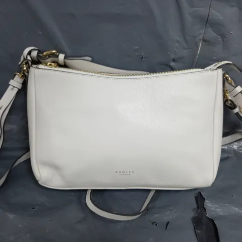 RADLEY LONDON WHITE LEATHER SHOULDER BAG