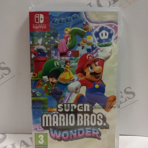 SEALED SUPER MARIO BROS WONDER FOR NINTENDO SWITCH 