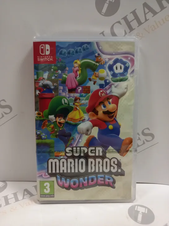 SEALED SUPER MARIO BROS WONDER FOR NINTENDO SWITCH 