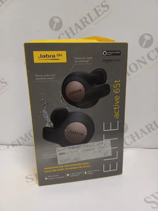 BOXED JABRA ELITE ACTIVE 65T EARBUDS