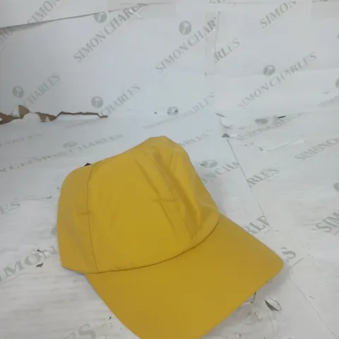 NORSE PROJECTS TECHNICAL SPORTS CAP IN CHROME YELLOW