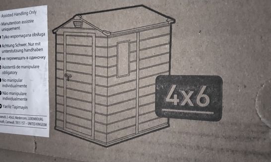 BOXED KETER MAINTENANCE FREE SHED