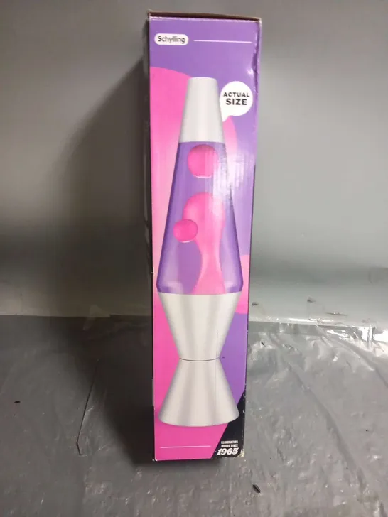 BOXED SCHYLLING CLASSIC LAVA LAMP