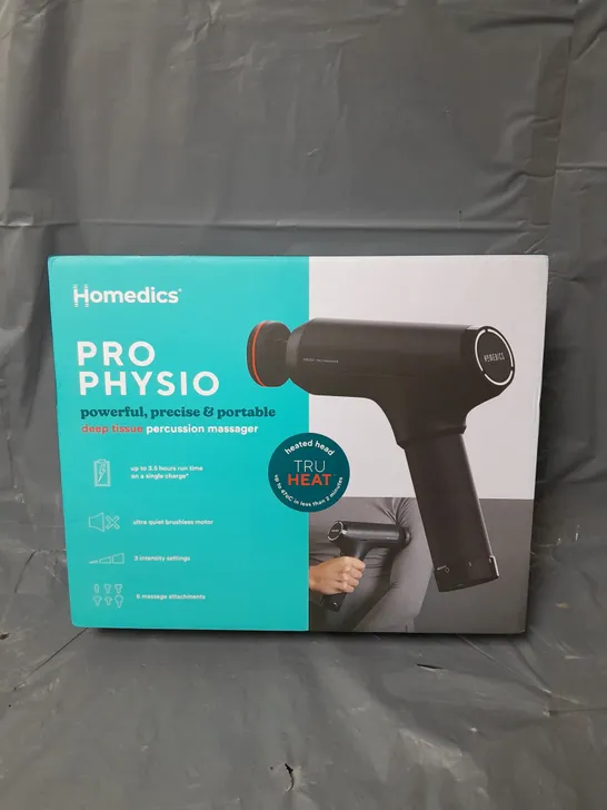 HOMEDICS PRO PHYSIO MASSAGE GUN RRP £300