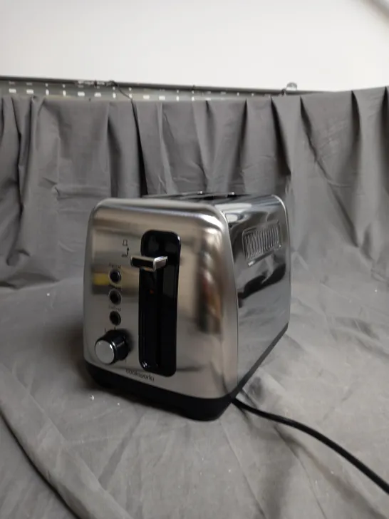 BOXED METAL 2 SLICE TOASTER 