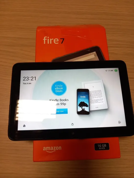 BOXED AMAZON FIRE 7 TABLET