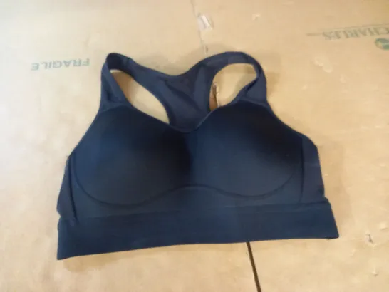 GYMSHARK BLACK TRAINING BRAS - S