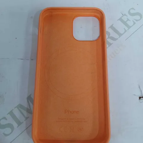 IPHONE 12 MINI SILICONE CASE WITH MAGSAFE - ORANGE