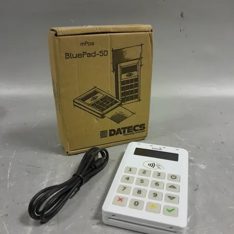 BOXED DATECS BLUEPAD-50 CONTACTLESS PAYMENT DEVICE 